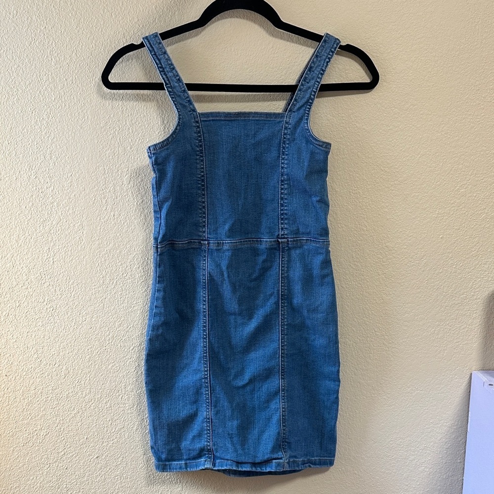 Art Class Denim Blue Mini Dress Size 10/12